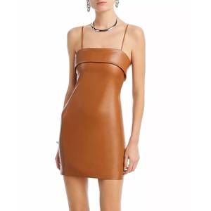 knee length dresses for ladies Kelley Eyelet Tie-Strap Mini Dress